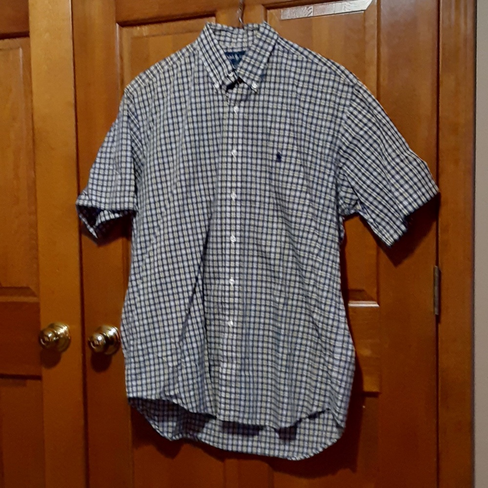 Ralph Lauren Blake Blue & Yellow Plaid Shirt
